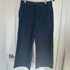 Zara wide leg denim trousers